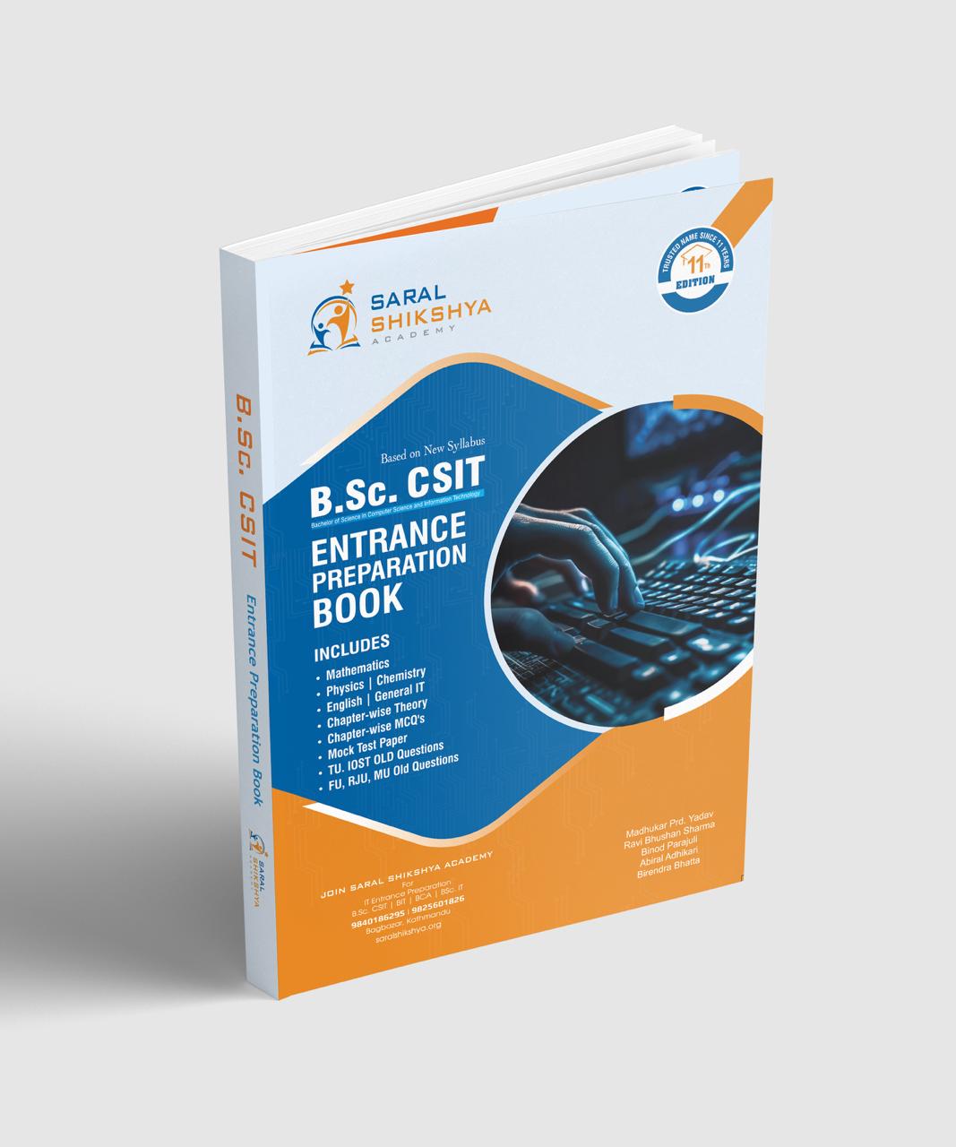 BSc CSIT Entrance Preparation Book