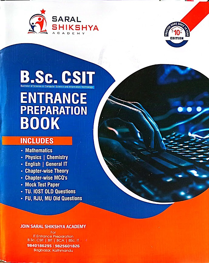 BSc CSIT Entrance Preparation Book 1